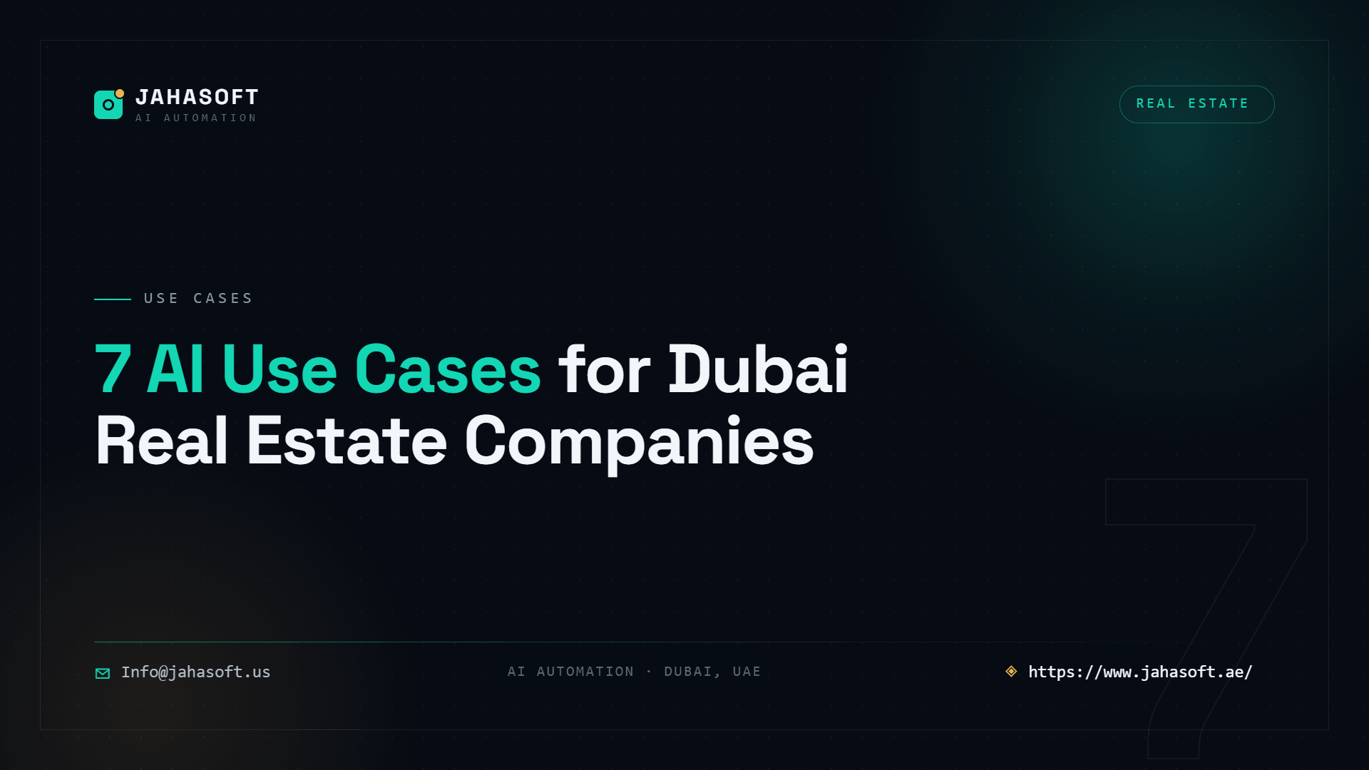 7 AI Use Cases for Dubai Real Estate Companies