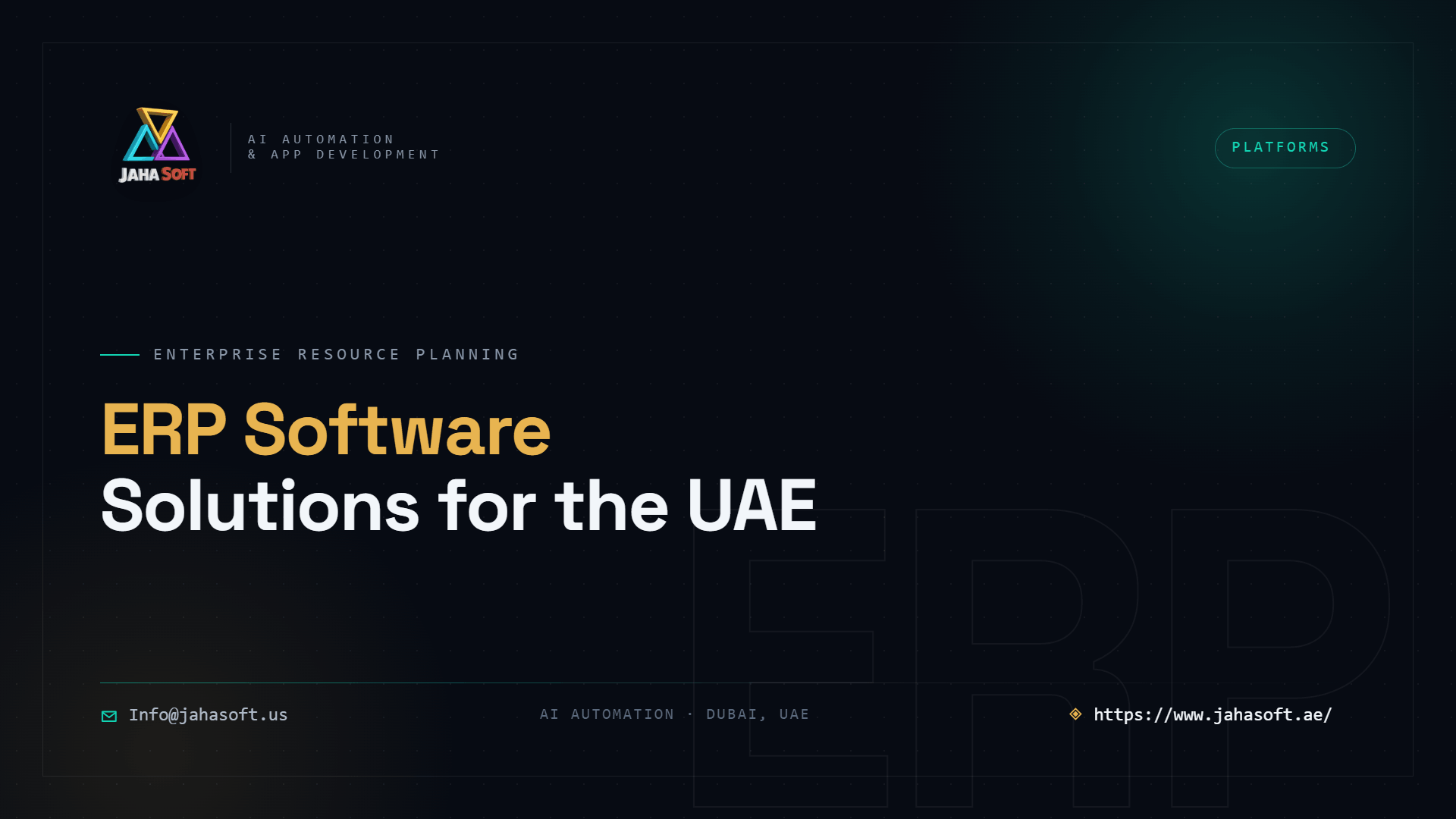ERP Software UAE